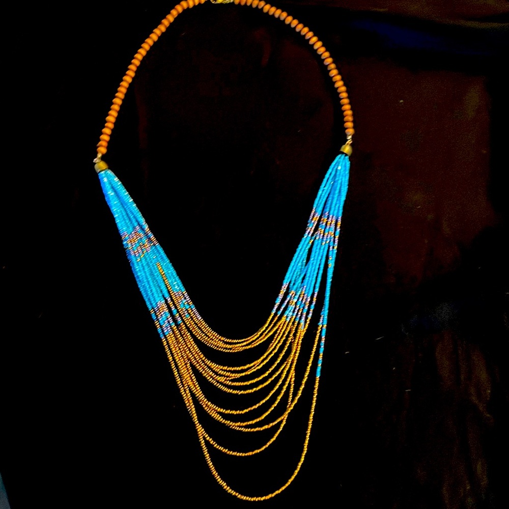 NWOT beaded necklace by Express